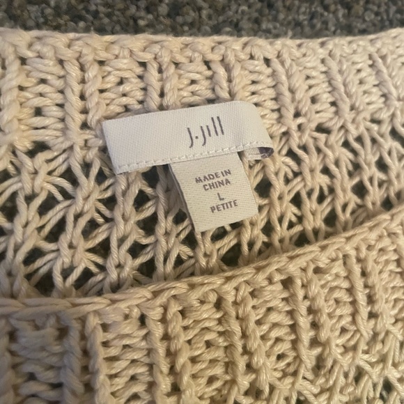 J. Jill sweater-large petite - Picture 2 of 2
